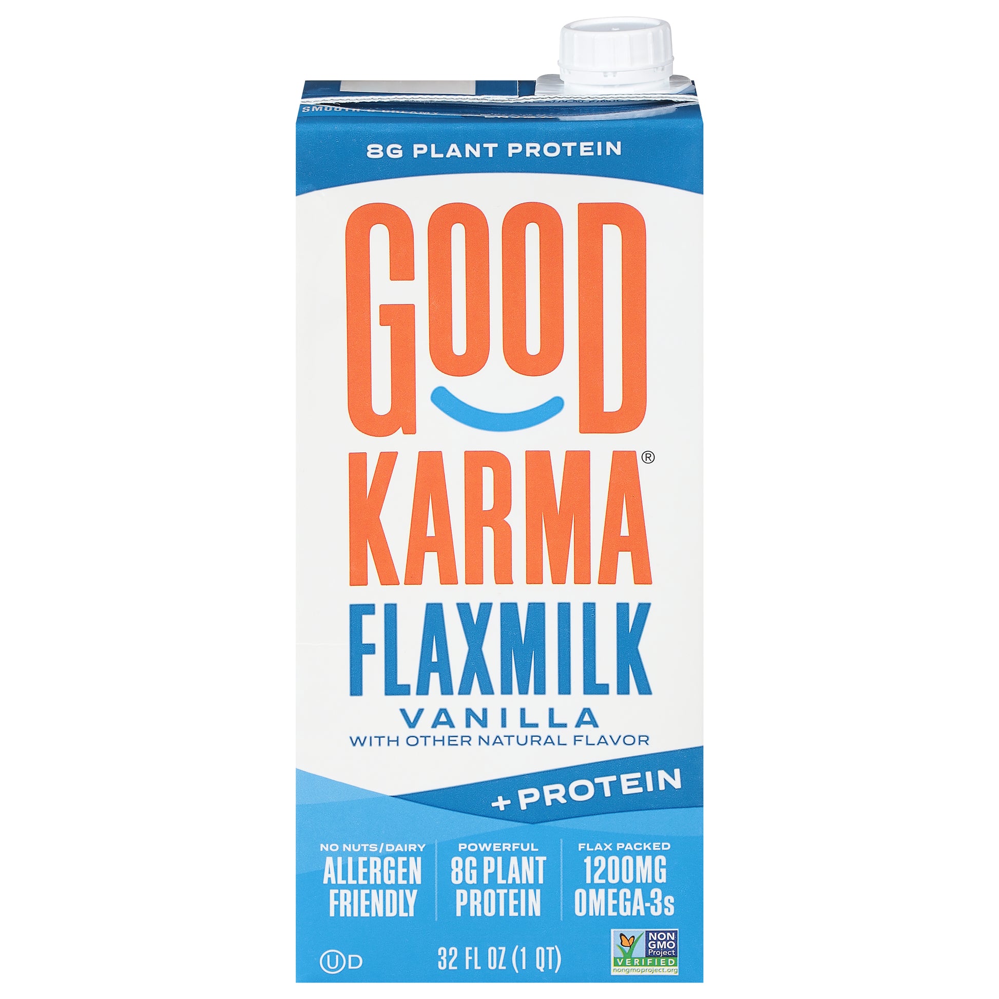 Good Karma Flax Milk Protein Vanilla 32 FO (Pack Of 6)