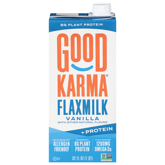 Good Karma Flax Milk Protein Vanilla 32 FO (Pack Of 6)