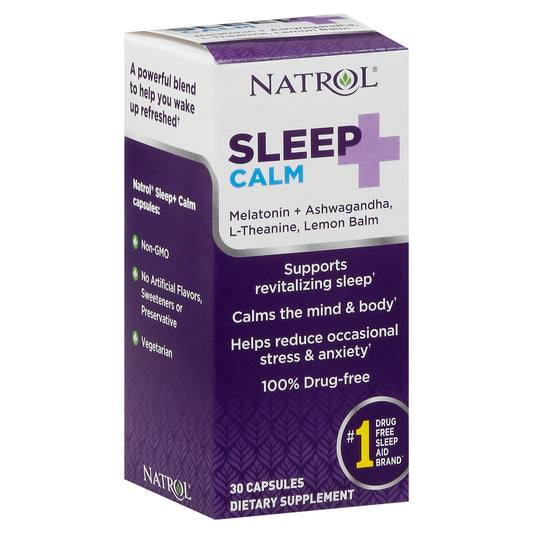 Natrol Sleep Calm 30 Capsules 30 Cp Pack of 1