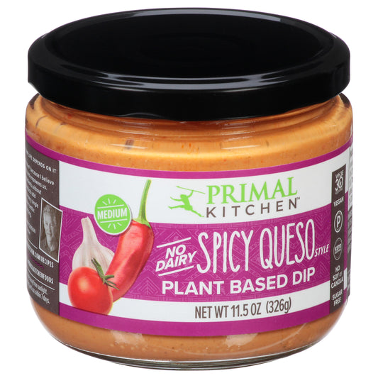 Primal Kitchen Dip Queso Spicy 11.5 oz (Pack Of 6)