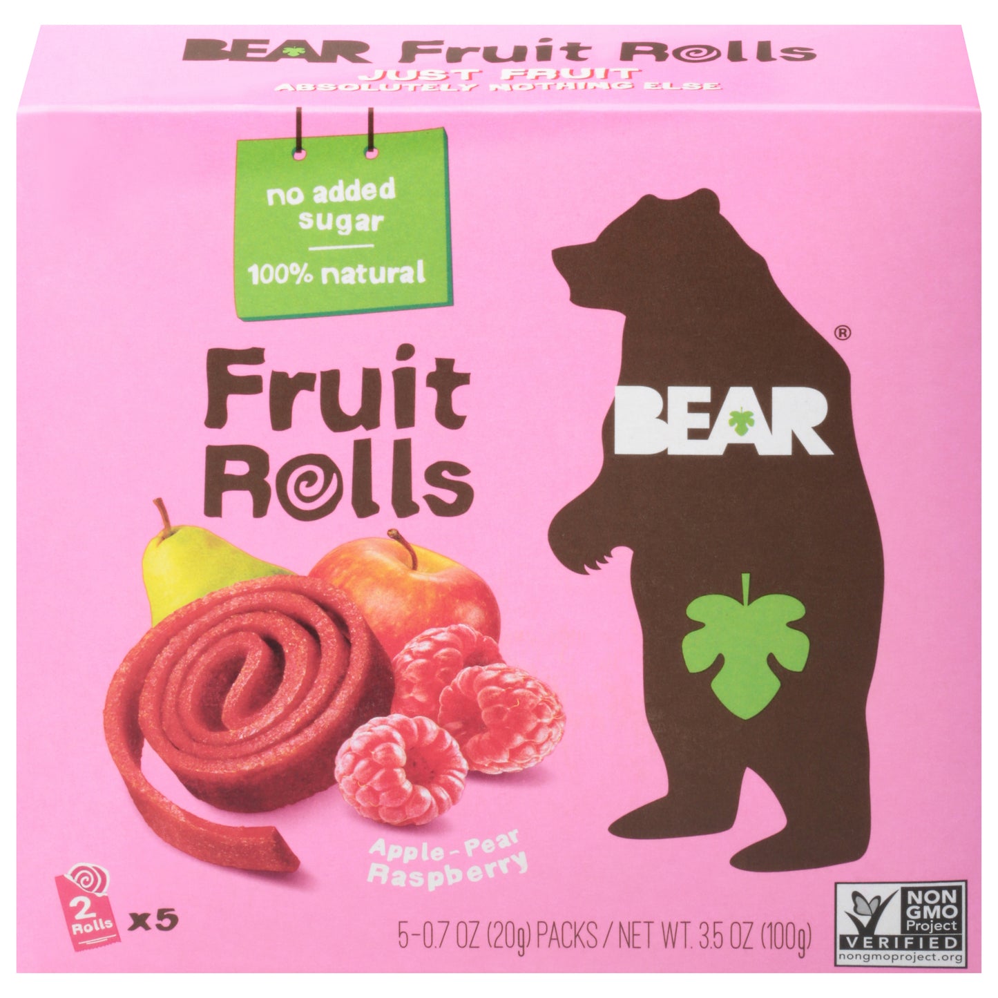 Bear Yoyo Fruit Roll Rasp 3.5 oz (Pack Of 6)