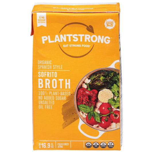 Plantstrong Broth Spanish Sofrito 16.9 FO (Pack Of 6)