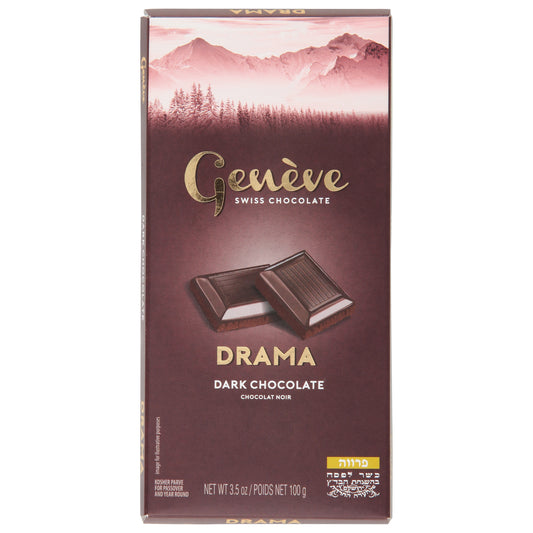 Gefen Chocolate Bar Dark 50Perc 3.5 Oz (Pack Of 12)