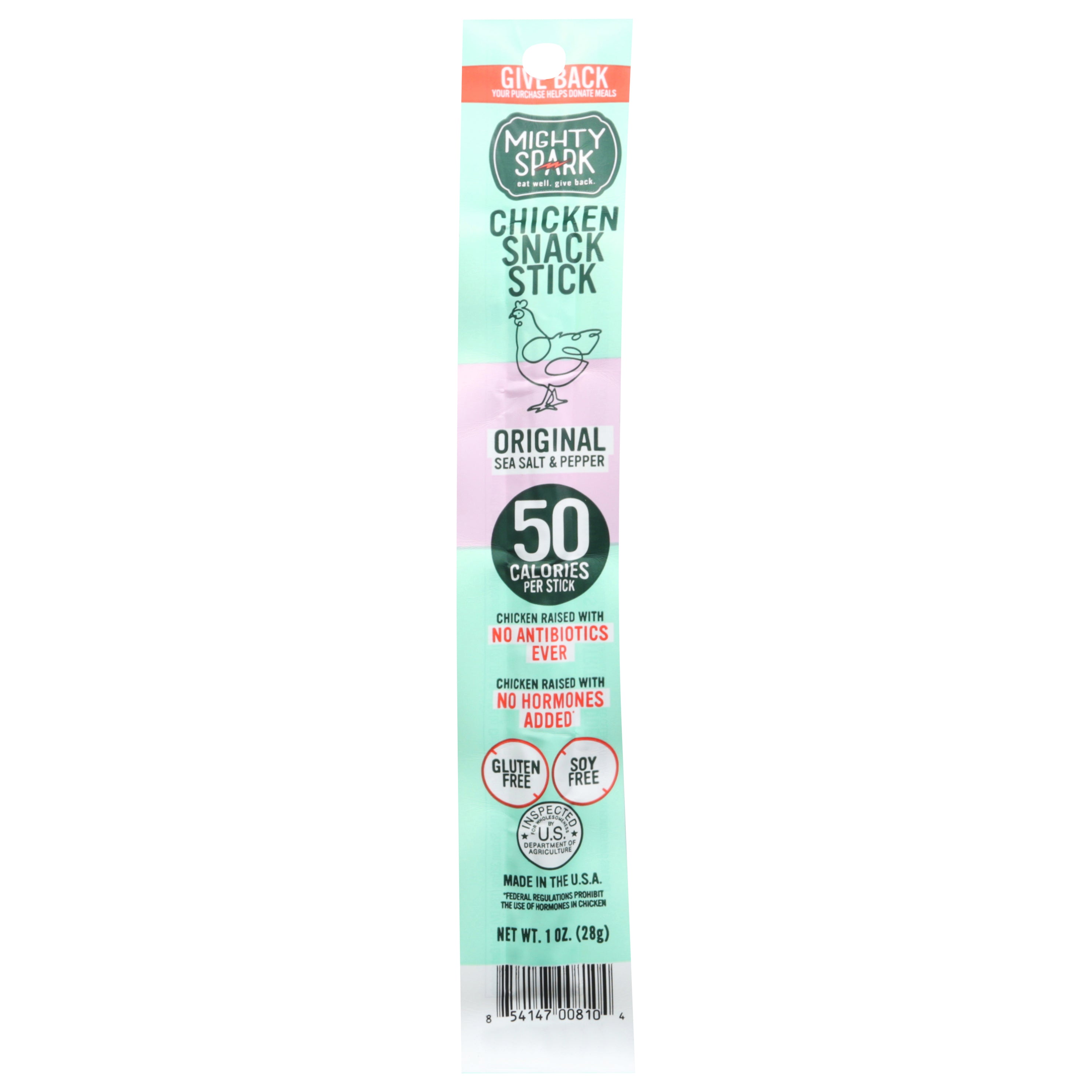 Mighty Spark Stick Snack Sea Salt Pepper