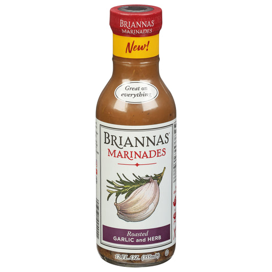 Briannas Marinade Roasted Garlic Hrb 12 Oz (Pack Of 6)