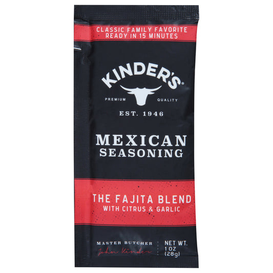 Kinders Seasoning Fajita Blend 1 oz (Pack Of 15)