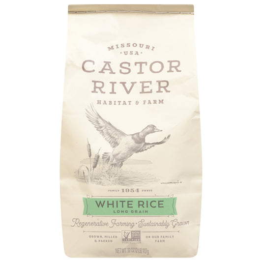 Castor River Farms Rice White Long Grain 32 oz (Pack Of 6)