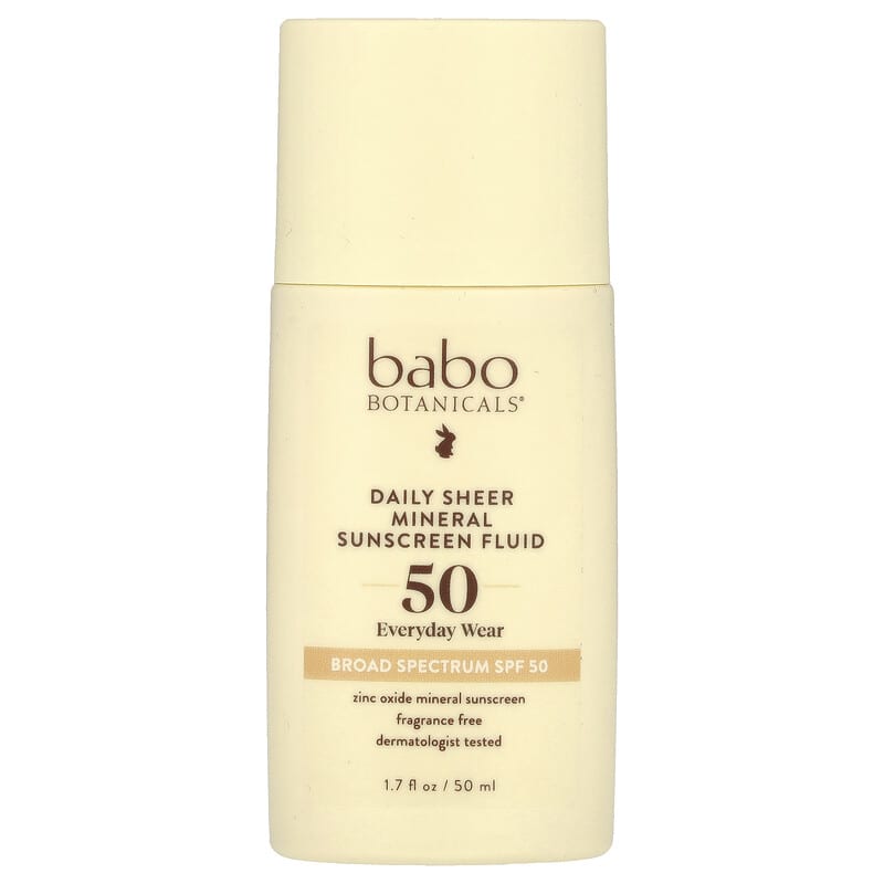BABOBOTANI (Pack Of 4) Babobotani Sunscreen Mineral SPF50 1.7 Fl Oz