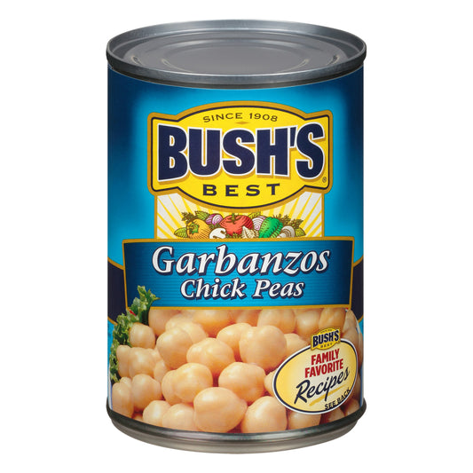 Bushs Best Beans Garbanzo 16 Oz Pack of 12