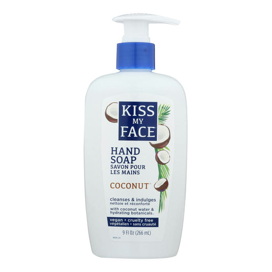 Kiss My Face Moisturizing Soap Coconut 9 Oz Pack of 3
