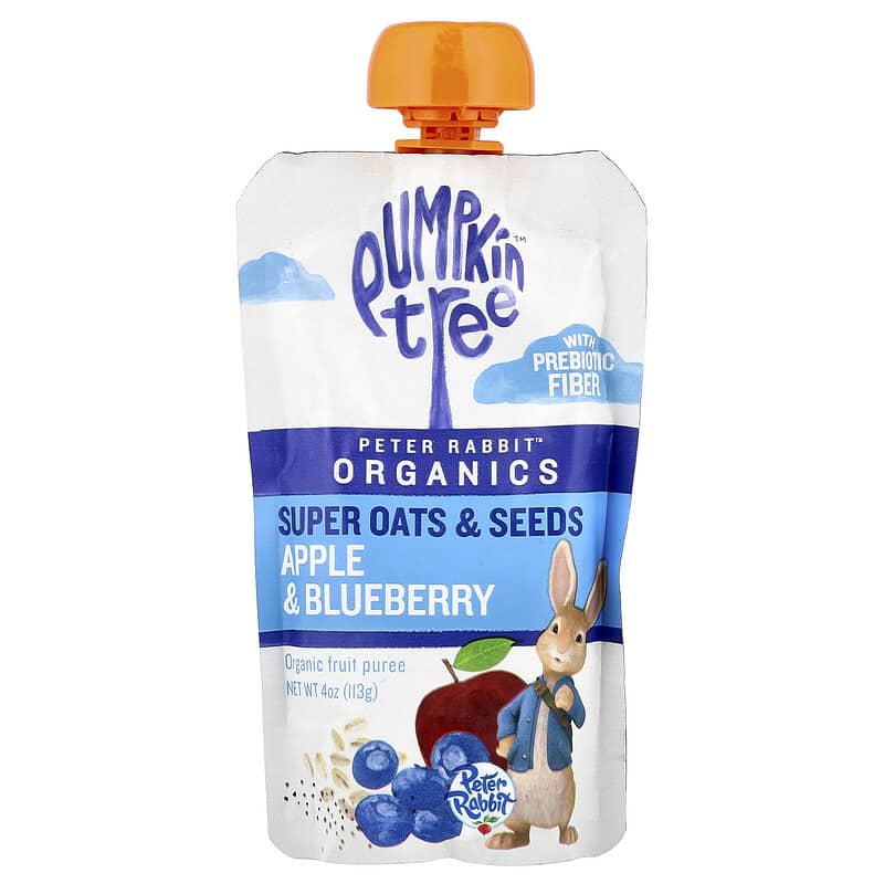 PETER RABBIT (Pack Of 20) Peter Rabbit Baby Food Apple Blueberry 4 Oz