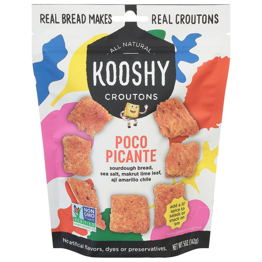 Kooshy Croutons Poco Picante 5 Oz (Pack Of 6)
