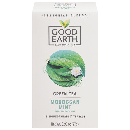 Good Earth Tea Sensorial Moroccan Mint 15 Bag (Pack Of 5)