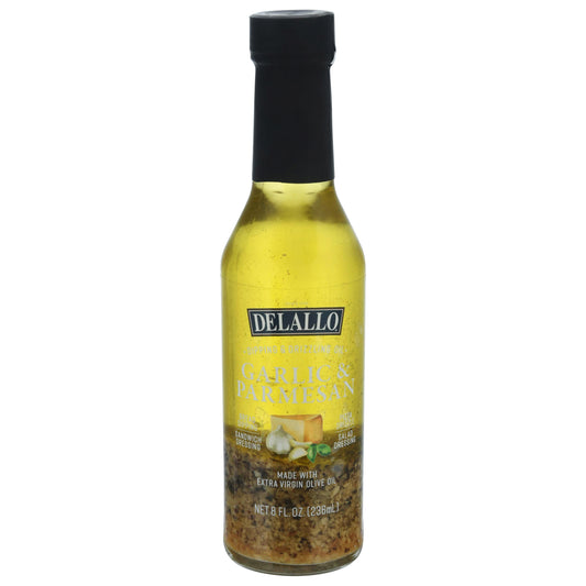 Delallo Oil Dipping Garlic Parm 8 Fl Oz (Pack Of 6)