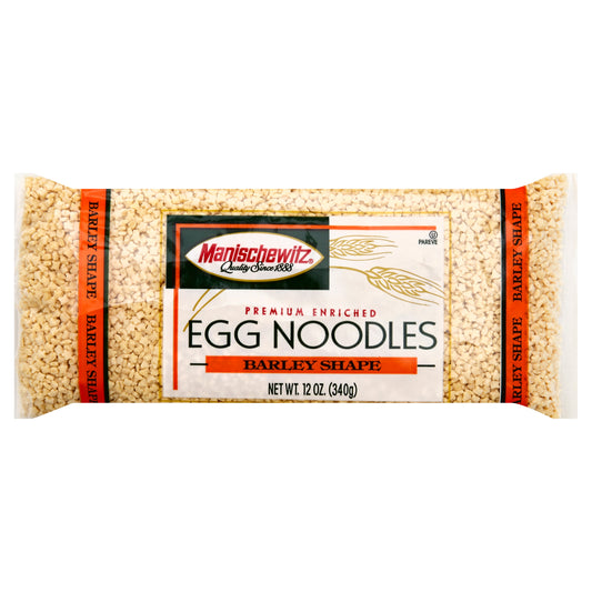 Manischewitz Noodle Egg Barley Bag 12 Oz (Pack Of 12)