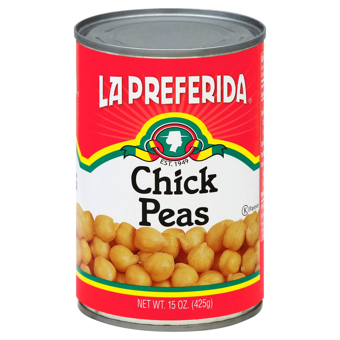 La Preferida Bean Pea Chick 15 oz (Pack Of 12)