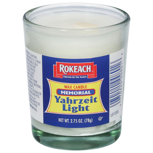 Rokeach Memorial Tumbler Candles, 2.75 Ounce (Pack of 24)