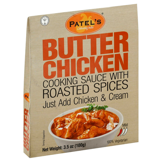 Patel Sauce Butter Chicken With Roasted Spiced 3.53 oz (Pack of 6)