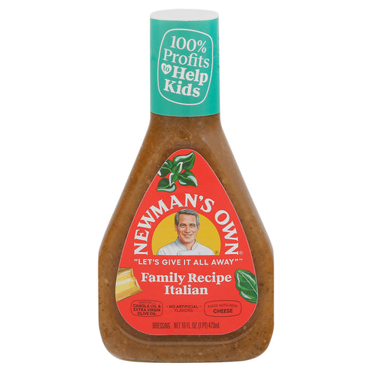 Newmans Own Dressing Italian Fmly Rcpe 16 Oz (Pack Of 6)