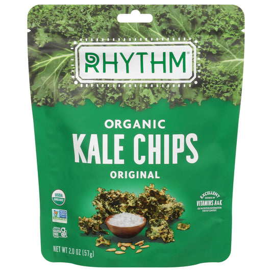 Rhythm Superfoods Chip Kale Original 2 oz (Pack Of 12)