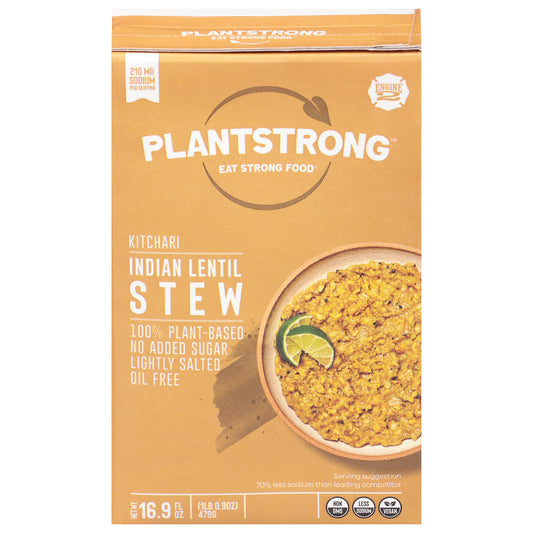 Plantstrong Stew Lentil Indian 16.9 FO (Pack Of 6)