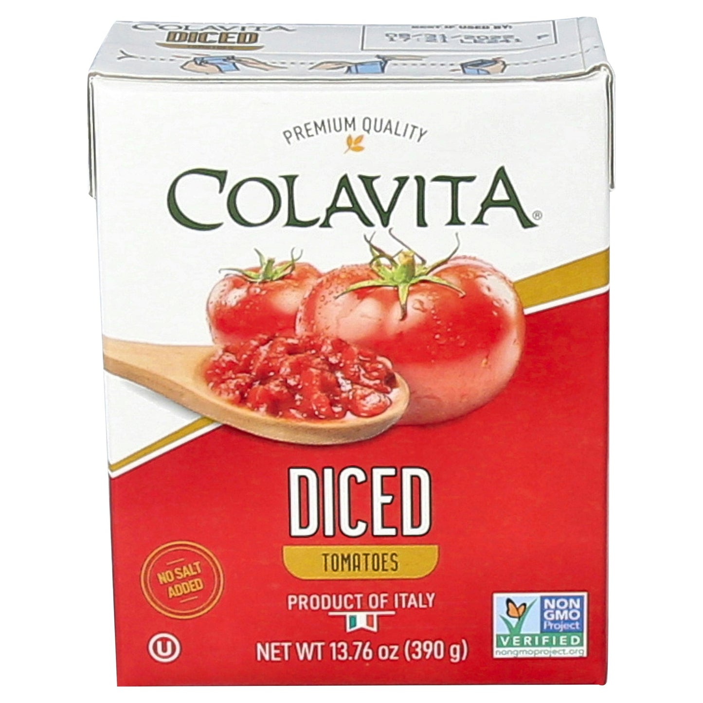 Colavita Tomatoes Diced Italian 13.76 Oz Pack of 16