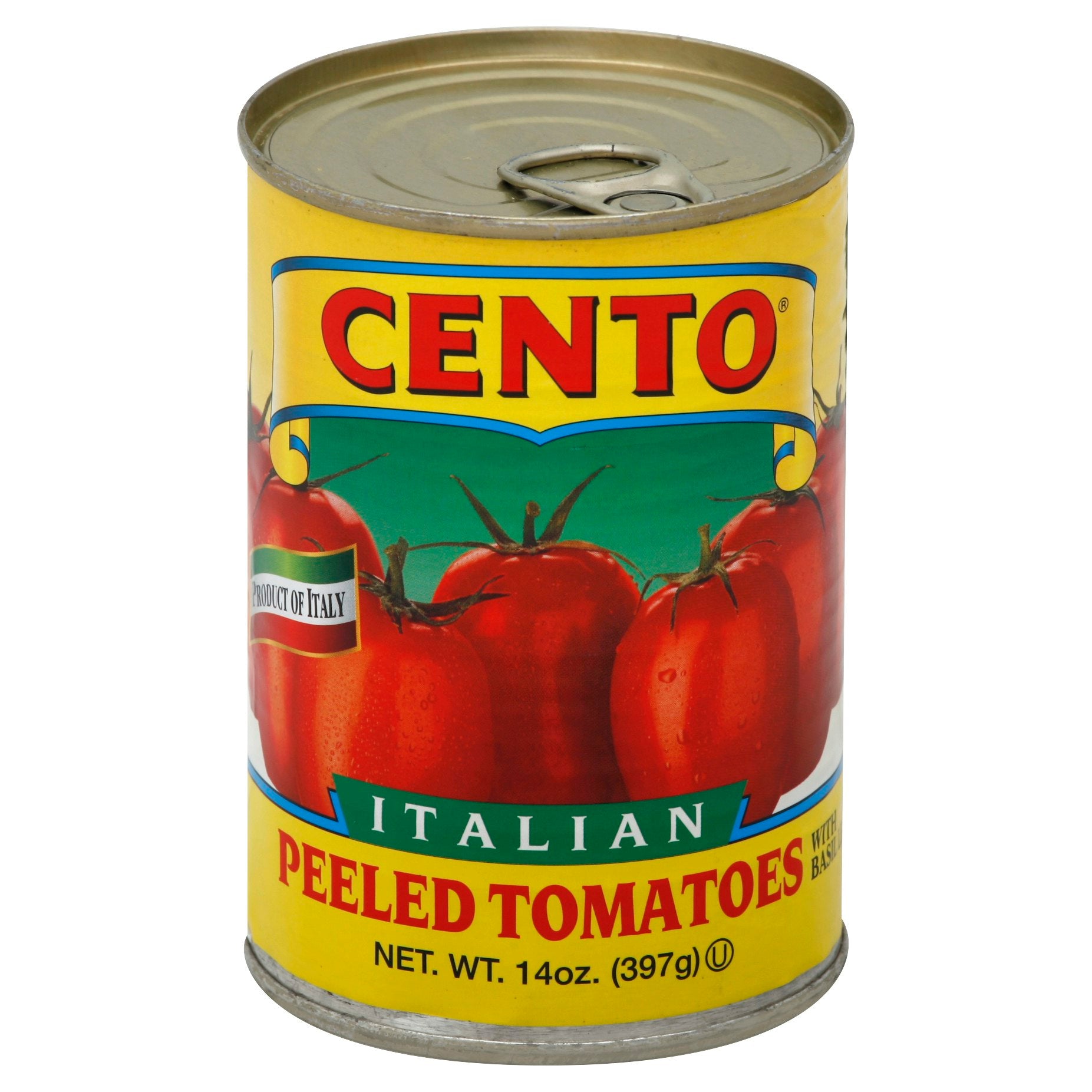Cento Tomato Whole Peeled Italian 14 Oz Pack of 12
