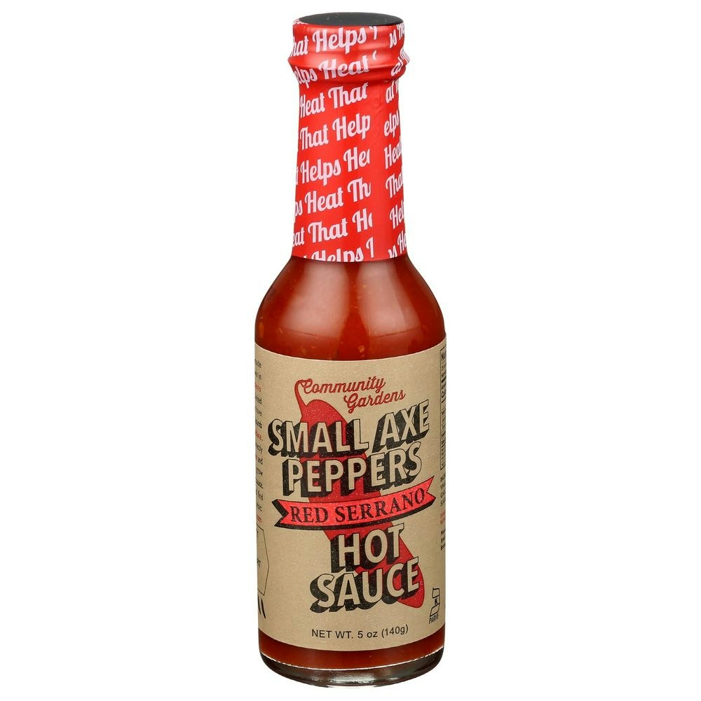 Small Axe Peppers Red Serrano Hot Sauce - 5 Ounce (Pack of 6)