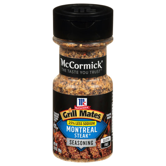 Grill Mates Spice Mont Stick Less Sodium 3.18 Oz Pack of 6