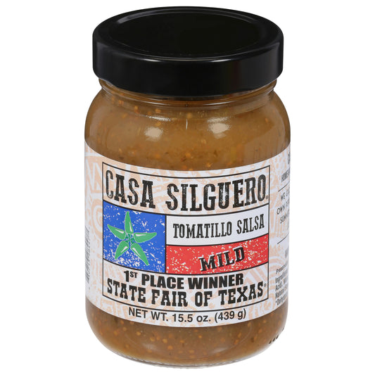 Casa Silguero Salsa Tomatillo Mild 15.5 Oz Pack of 12