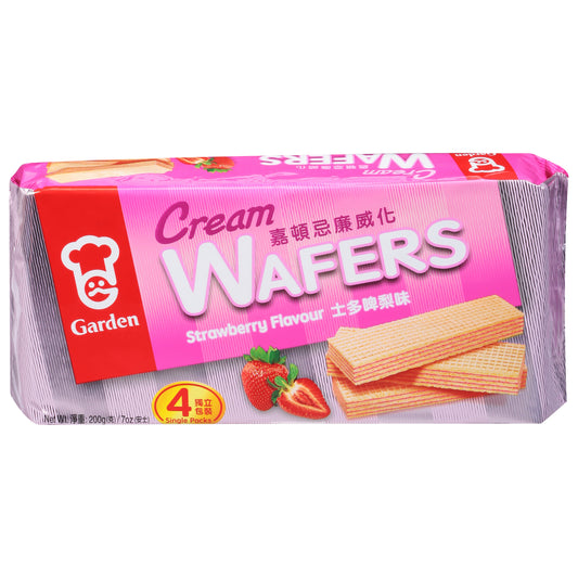 Garden Wafer Strawberry 7 Oz (Pack Of 8)
