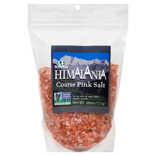 Natierra Salt Pink Coarse Pouch 26 Oz (Pack Of 6)