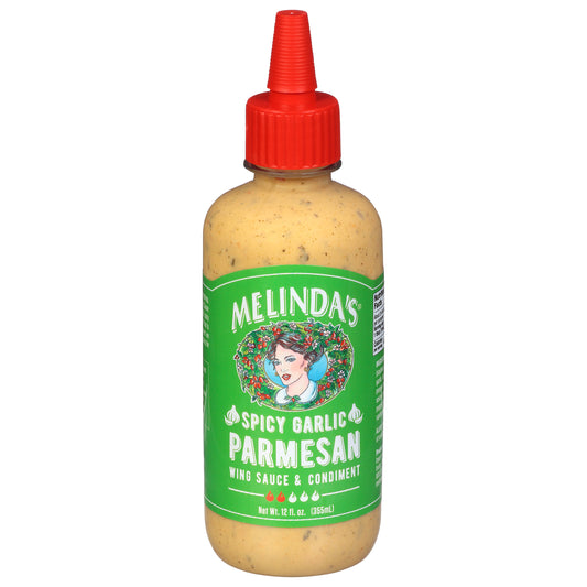 Melindas Sauce Spicy Garlic Parmesan 12 oz (Pack Of 6)