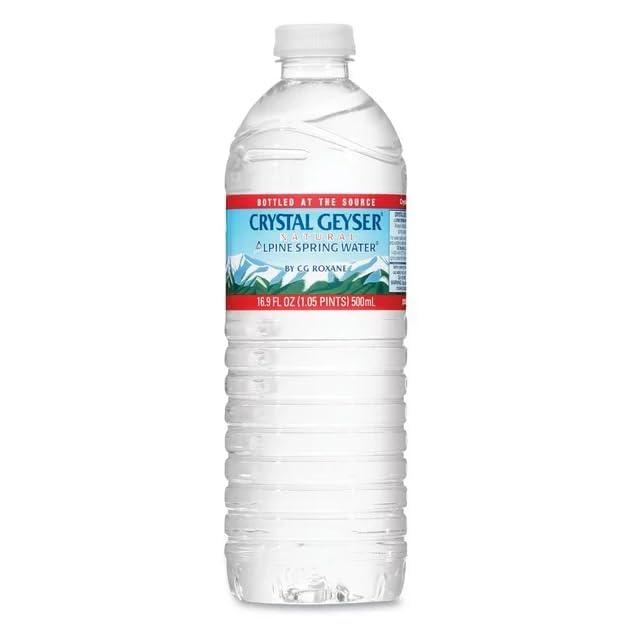 CRYSTAL GEYSER (Pack of 20) Crystal Geyser Natural Alpine Spring Water 16.9 Fl Oz