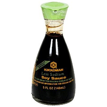 KIKKOMAN (Pack of 18) Kikkoman Soy Sauce Lite Dispenser Bottles 5 Oz