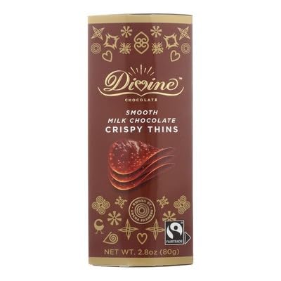 Divine Chocolate Choc Thin Milk Chocolate Boxed Chocolates
