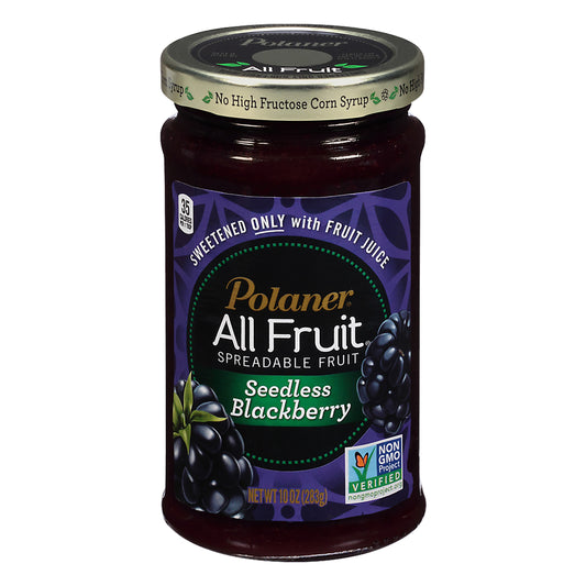 Polaner Fruit Spread Seedless Blackberry 10 oz (Pack Of 12)