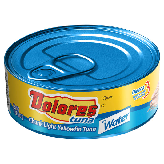 Dolores Tuna Yellowfin In Water 5 oz (Pack Of 12)