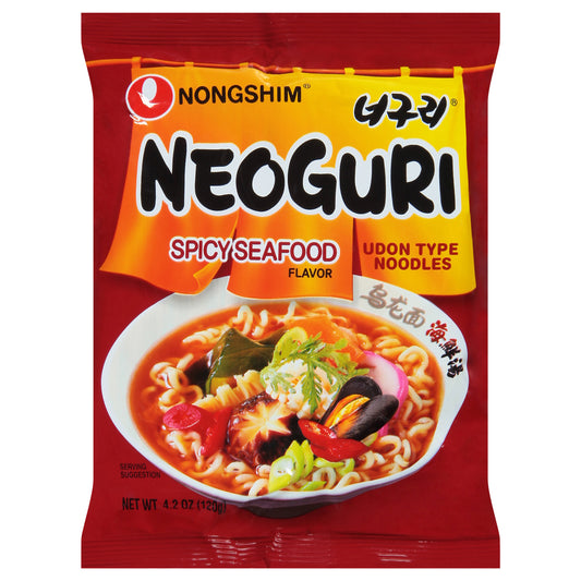 Nong Shim Noodle Instant Neoguri Spicy Seaf 4.2 oz (Pack Of 10)