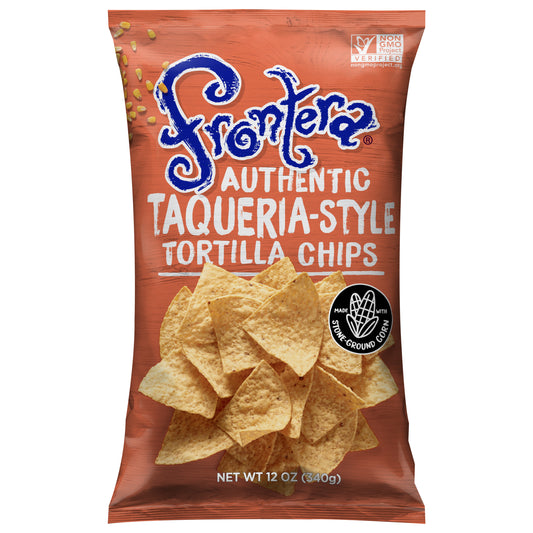 Frontera Chip Tortilla Thick & Crunchy 12 oz (Pack Of 12)