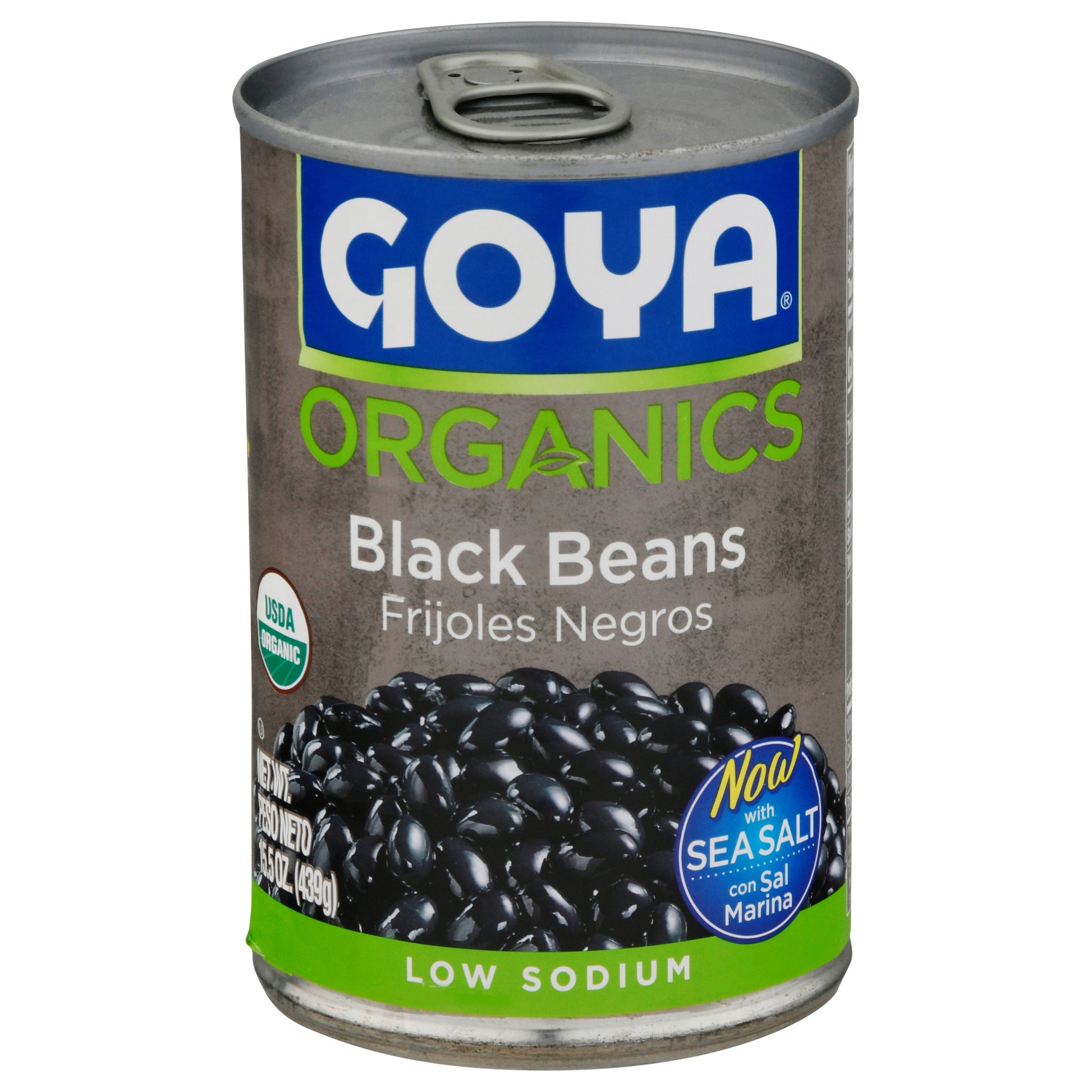 Goya Bean Black Organic 15.5 Oz (Pack Of 24)