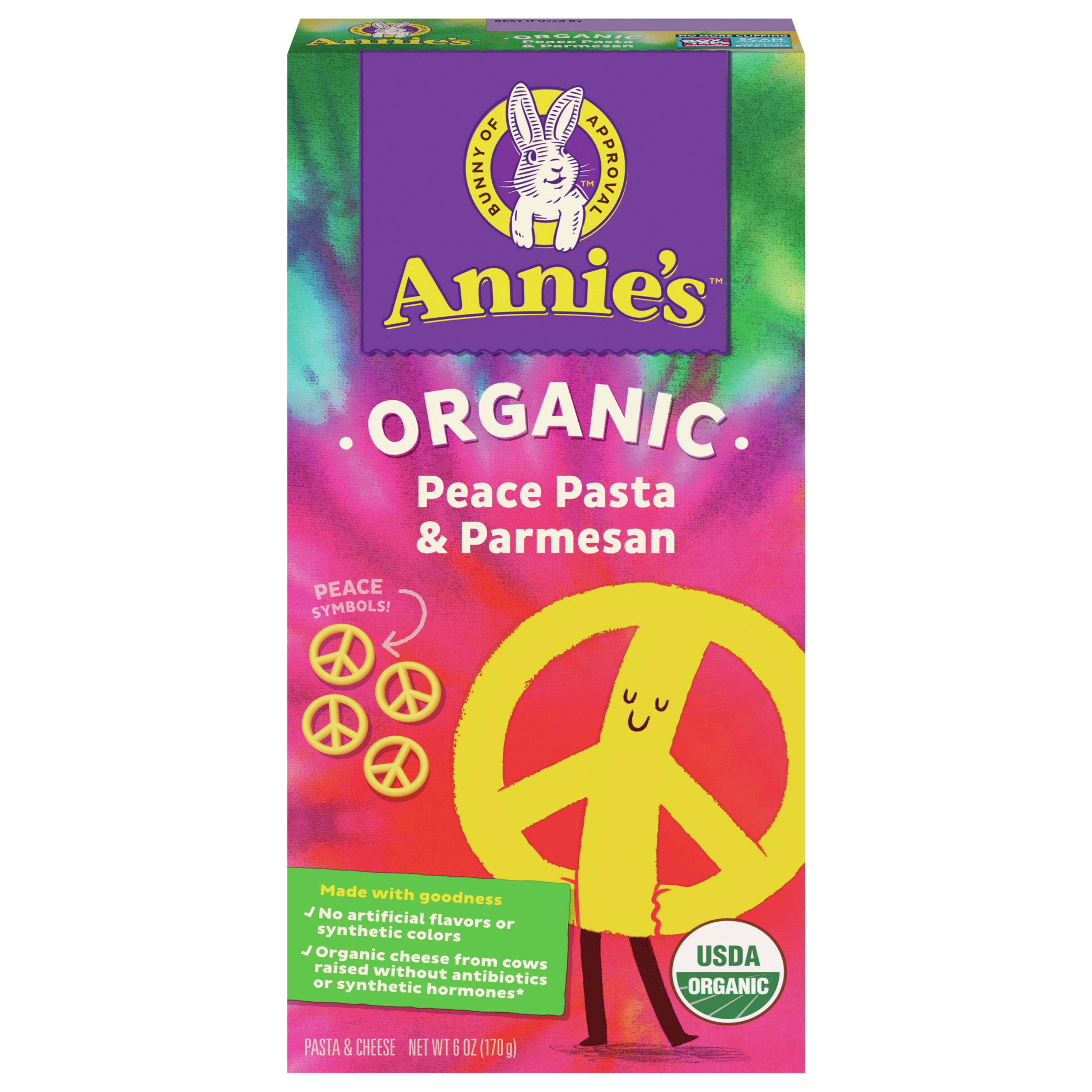 Annie's Homegrown Pasta Peace & Parms