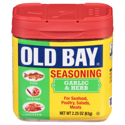 Old Bay Seasoning Garlic Herb 2.25 oz (Pack Of 12)