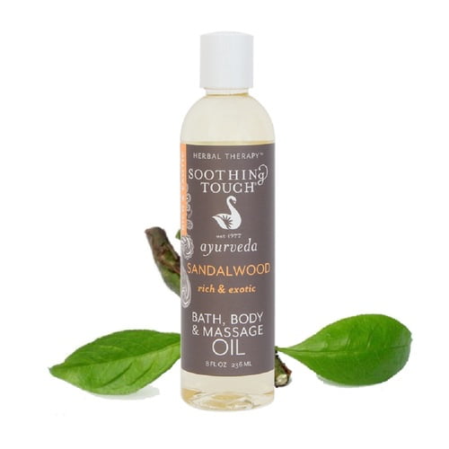 SOOTHING TOUCH (Pack of 8) Soothing Touch Body Oil Sandalwood 8 Fl Oz