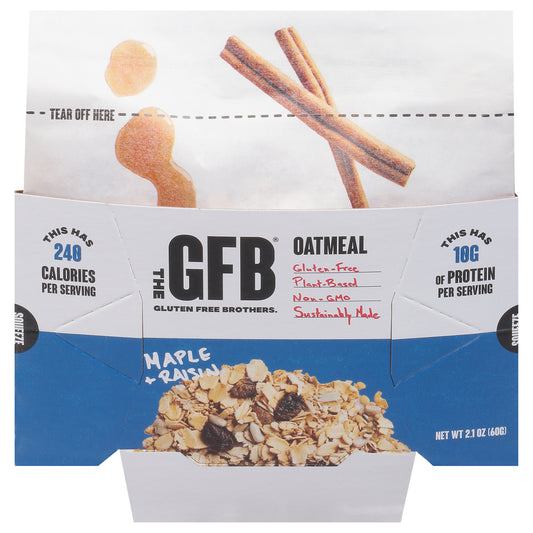 The Gfb Cereal Hot Maple Raisin 2.1 oz (Pack Of 6)