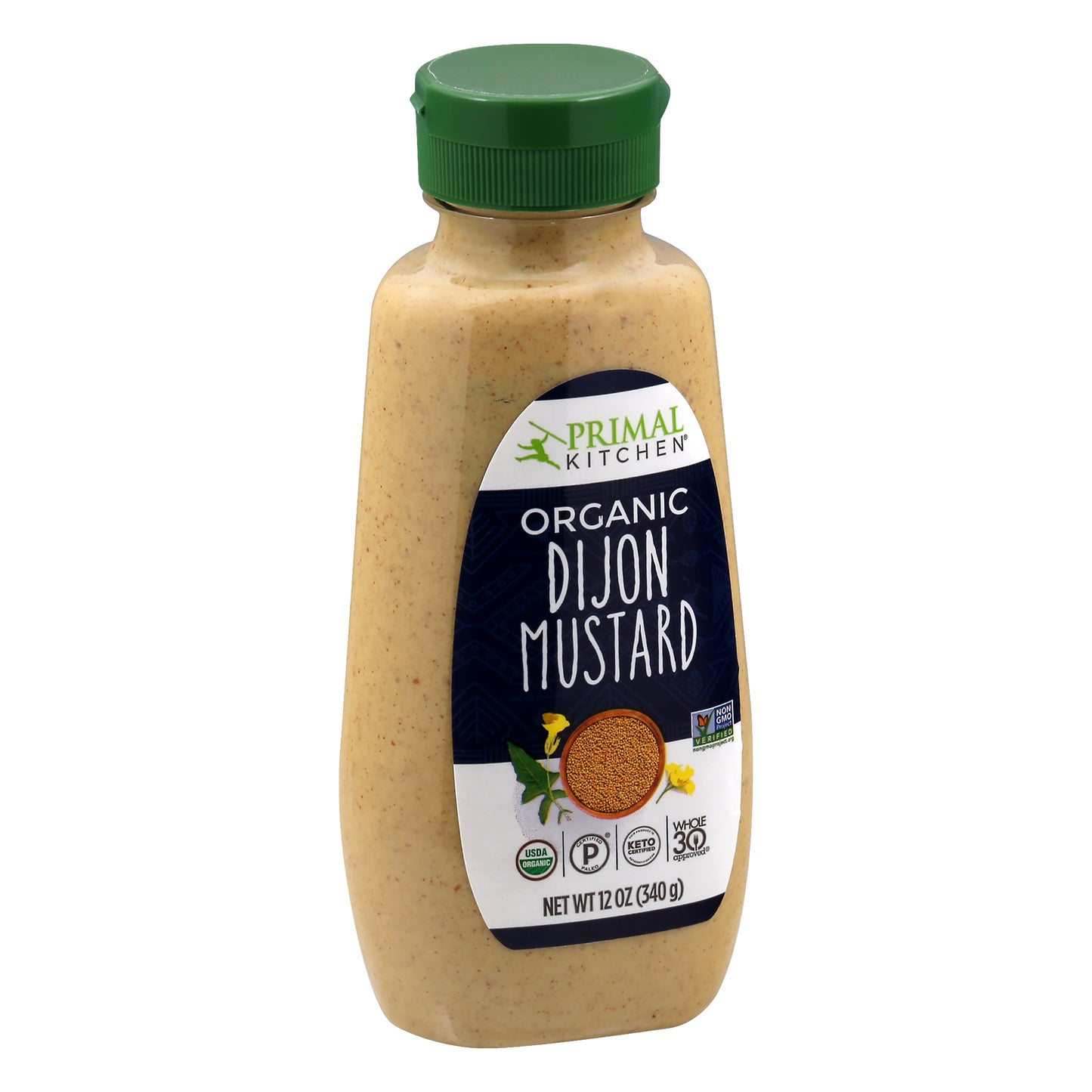 Primal Kitchen Mustard Dijon Organic 12 oz (Pack Of 6)
