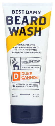 Duke Cannon Wash Beard Dc Best Damn