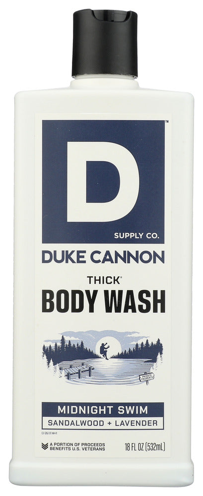 Duke Cannon Thick Body Wash Midnight Swim