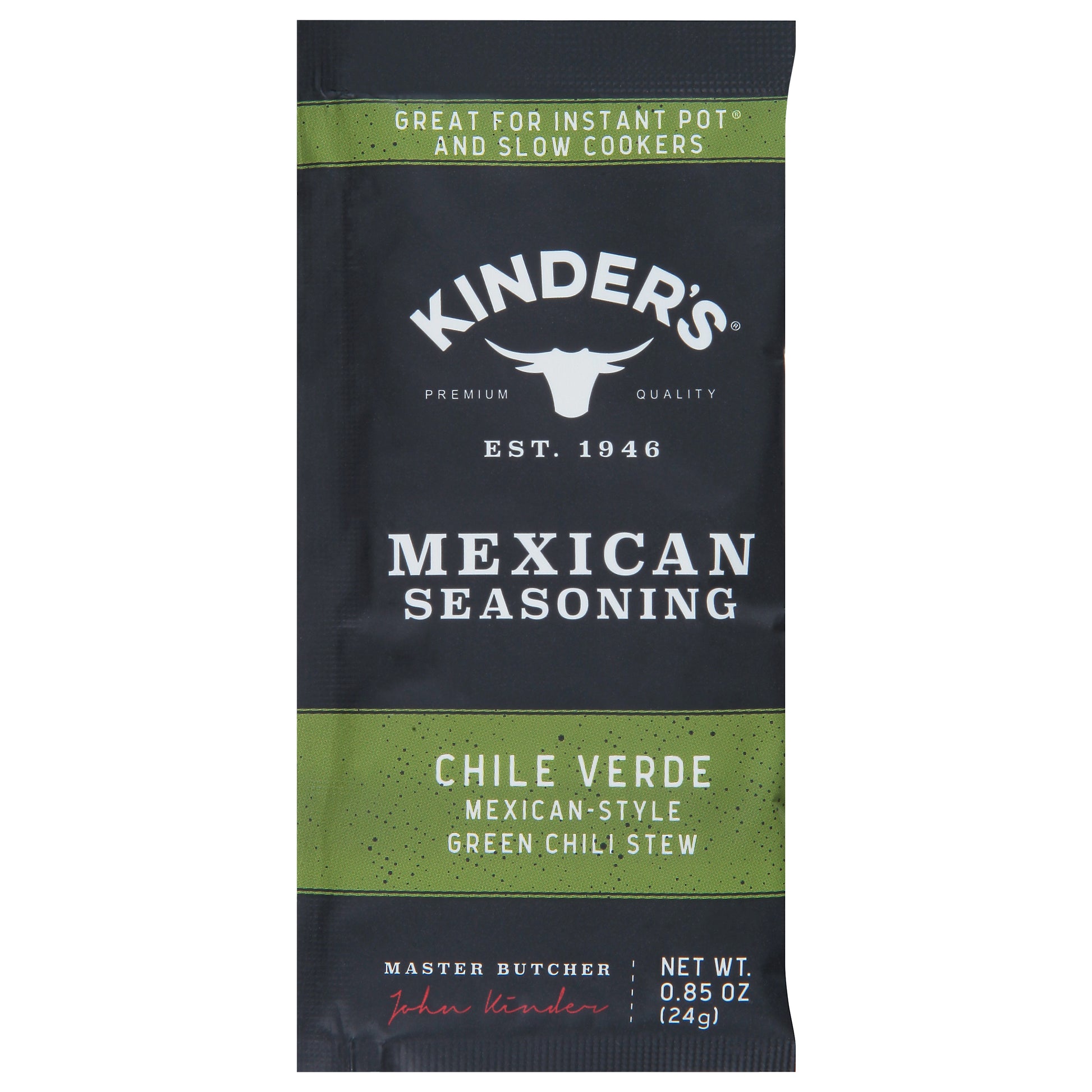 Kinders Seasoning Chile Verde 0.85 oz (Pack Of 15)