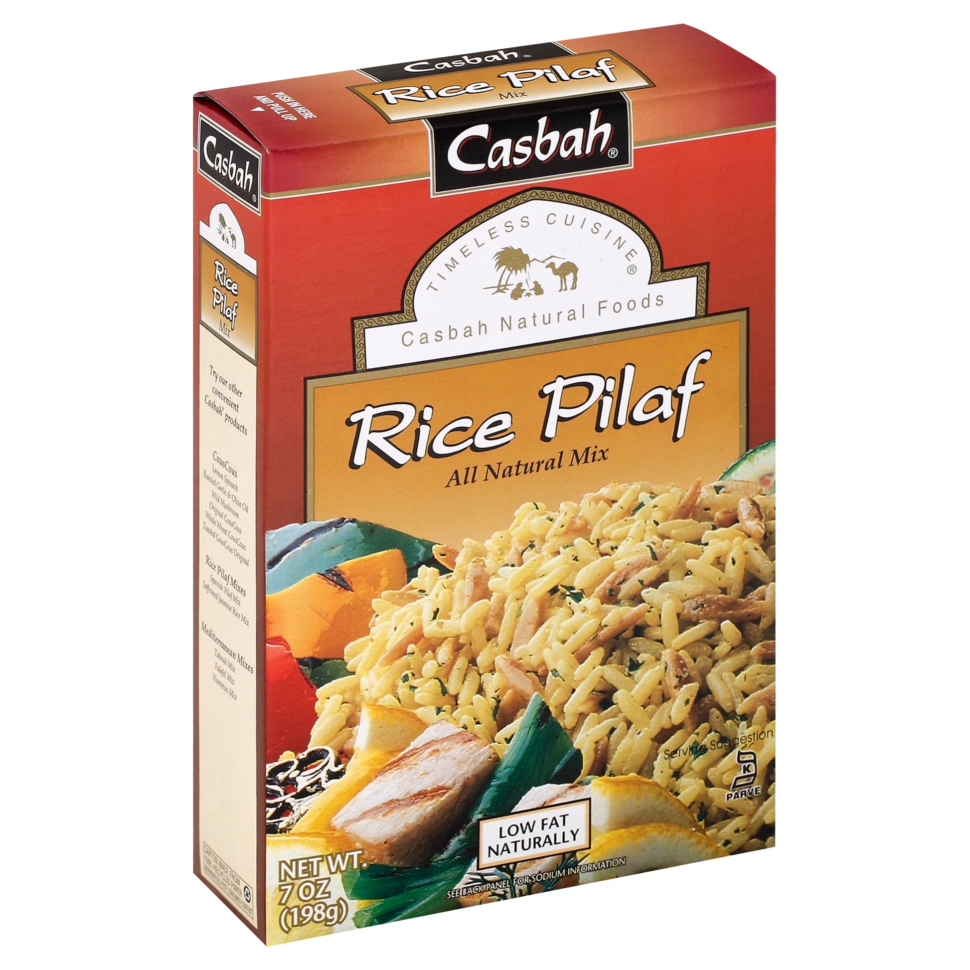 Casbah Mix Pilaf Rice 7 oz (Pack Of 8)